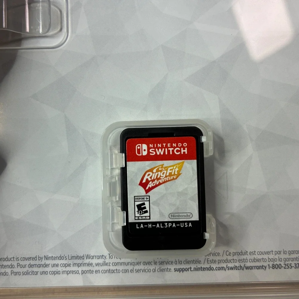 Ring Fit Adventure (Nintendo Switch, 2019) Fitness Game Only (No Ring Or Strap)
